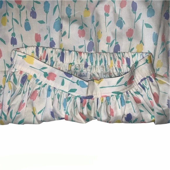 Funtasia! Too Dallas Girls Tulip Print Top and Skirt Set 14 - Picture 6 of 12